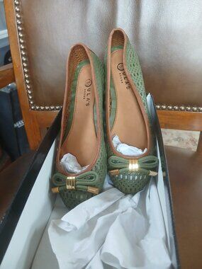 Ulas Shoes Leather Brand New Ladies Flats